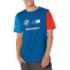 imagePUMA Mens Standard BMW M Motorsport Essentials Logo TeePro Bluem Color