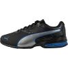imagePUMA Mens Tazon 6 Cross Trainer SneakerBlackSilverBlue