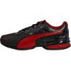 imagePUMA Mens Tazon 6 Cross Trainer SneakerPuma BlackRed Dahlia