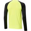 imagePUMA Mens Team Pacer Goalkeeper Long Sleeve JerseyFluorescent YellowBlackWhite