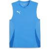 imagePUMA Mens Teamgoal Sleeveless JerseyIgnite Bluepuma Whitepuma Team Royal
