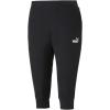 imagePUMA Womens Essentials Capri SweatpantsBlack