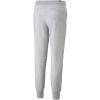 imagePUMA Womens Essentials Fleece SweatpantsLight Gray Heatherblack