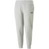 imagePUMA Womens Essentials Fleece SweatpantsLight Gray Heatherpuma Black