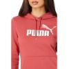 imagePUMA Womens Essentials Logo Fleece HoodieAstro Red