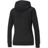 imagePUMA Womens Essentials Logo Fleece HoodieBlack