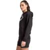 imagePUMA Womens Essentials Logo Fleece HoodieBlackgrey