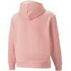 imagePUMA Womens Essentials Logo Fleece HoodieBridal Rosewhite