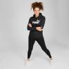 imagePUMA Womens Essentials Logo Fleece HoodieDark Gray Heather