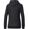imagePUMA Womens Essentials Logo Fleece HoodieDark Gray Heather