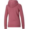 imagePUMA Womens Essentials Logo Fleece HoodieMauvewoodpuma White