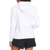 imagePUMA Womens Essentials Logo Fleece HoodieWhite