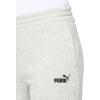 imagePUMA Womens Essentials Logo Fleece SweatpantsLight Gray Heather Cuff Leg Ss25