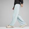 imagePUMA Womens Essentials Straight Leg Fleece SweatpantsTurquoise Surf