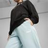 imagePUMA Womens Essentials Straight Leg Fleece SweatpantsTurquoise Surf