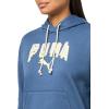 imagePUMA Womens Graphic HoodieDark Indigo Double Up Ah25