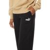 imagePUMA Womens Straight Leg Fleece SweatpantsPuma Black