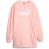 imagePUMA womens Essentials Crewneck Fleece DressPeach Smoothie