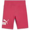 imagePUMA womens Essentials Logo 7quot Short LeggingsGarnet Rose