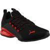 imagePuma Mens Alexion Cross TrainerBlackhigh Risk Red Ss20