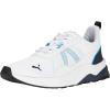 imagePUMA Mens Anzarun 20 Cross Trainer SneakerPuma Whitepuma Navypuma Black