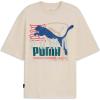 imagePUMA Mens Classics Logo TShirtAlpine Snow Aw24