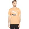 imagePUMA Mens Classics Logo TeePeach Cobbler