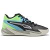 imagePUMA Mens Dagger Basketball ShoesBlackbright Aquagreen Glare Ah25