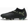 imagePUMA Mens Future Match Firm ArtificialGround Soccer CleatsBlackfizzy Lightgreen Terrain Ah25