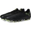 imagePUMA Mens Future Play Firm ArtificialGround Soccer Cleats SneakerBlackfizzy Lightgreen Terrain Ah25