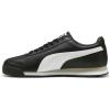 imagePUMA Mens Roma Sneaker24 Blackwhitesmokey Gray