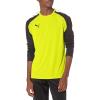 imagePUMA Mens Team Pacer Goalkeeper Long Sleeve JerseyFluorescent YellowBlackWhite
