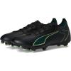 imagePUMA Mens Ultra Match Firm ArtificialGround Soccer Cleats SneakerBlackfizzy Lightgreen Terrain Ah25