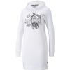 imagePUMA Womens Essentials Frozen Flower Graphic Hooded DressPuma White
