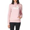 imagePUMA Womens Essentials Logo Fleece HoodieBridal Rose