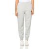 imagePUMA Womens Essentials Logo Fleece SweatpantsLight Gray Heather Cuff Leg Ss25