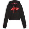 imagePUMA Womens Formula 1 Essentials Cropped HoodiePuma Black