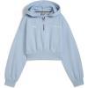imagePUMA Womens Standard BMW M Motorsport Essentials HalfZip Hoodie Blue Wash SS25 Large