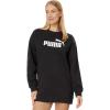 imagePUMA womens Essentials Crewneck Fleece DressPuma Black