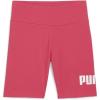 imagePUMA womens Essentials Logo 7quot Short LeggingsGarnet Rose