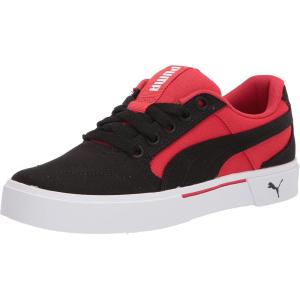 imagePUMA Mens CREY SneakerPuma Blackpuma Blackhigh Risk Red