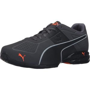 imagePUMA Mens Cell Surin 2 SneakerMatte Asphaltpuma Blackshocking Orange