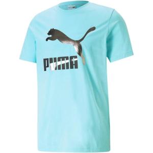 imagePUMA Mens Classics Logo TeeAngel Blue