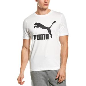 imagePUMA Mens Classics Logo TeeLogoWhite