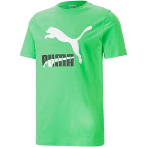imagePUMA Mens Classics Logo TeeSummer Green