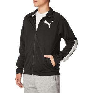 imagePUMA Mens Contrast Jacket 20BlackWhite