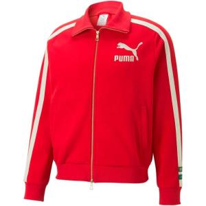 imagePUMA Mens Contrast Jacket 20RedWhite