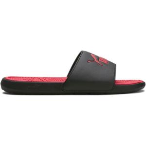imagePUMA Mens Cool Cat 20 Slide SandalPuma Blackpuma Redpuma Red