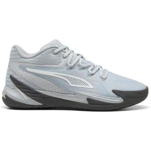 imagePUMA Mens Dagger Basketball ShoesPlatinum GrayDusky GrayWhite