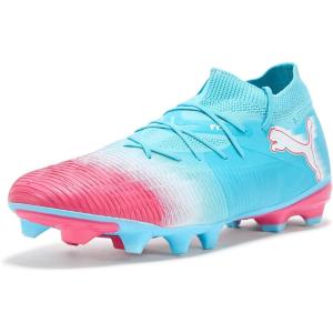 imagePUMA Mens Future Match Firm ArtificialGround Soccer CleatsHero Bluewhitesunset Pink Ah25